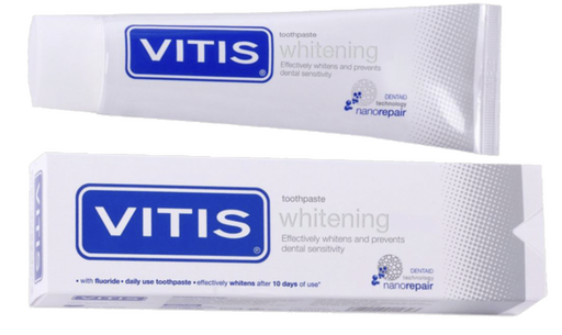 Vitis Whitening Зубная паста, паста зубная, отбеливающая, 100 мл, 1 шт.