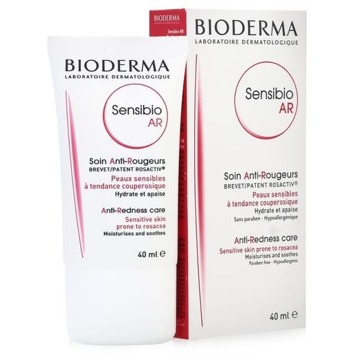 Bioderma Sensibio AR Крем успокаивающий, крем для лица, для чувствительной кожи, 40 мл, 1 шт.
