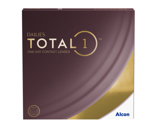Alcon Dailies Total 1 Линзы контактные однодневные, BC=8.5D(-11.00), 90 шт.