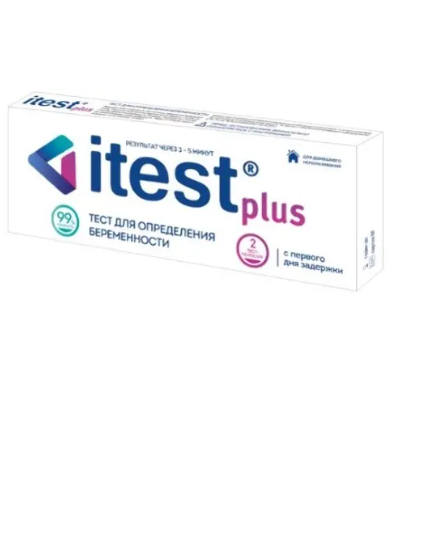 Itest plus Тест на беременность, 2 шт.